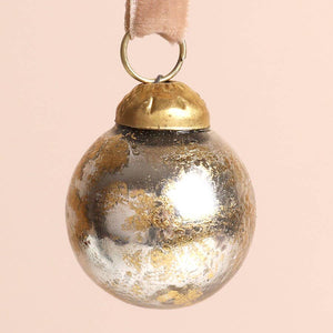 Silver and Gold Mini Bauble