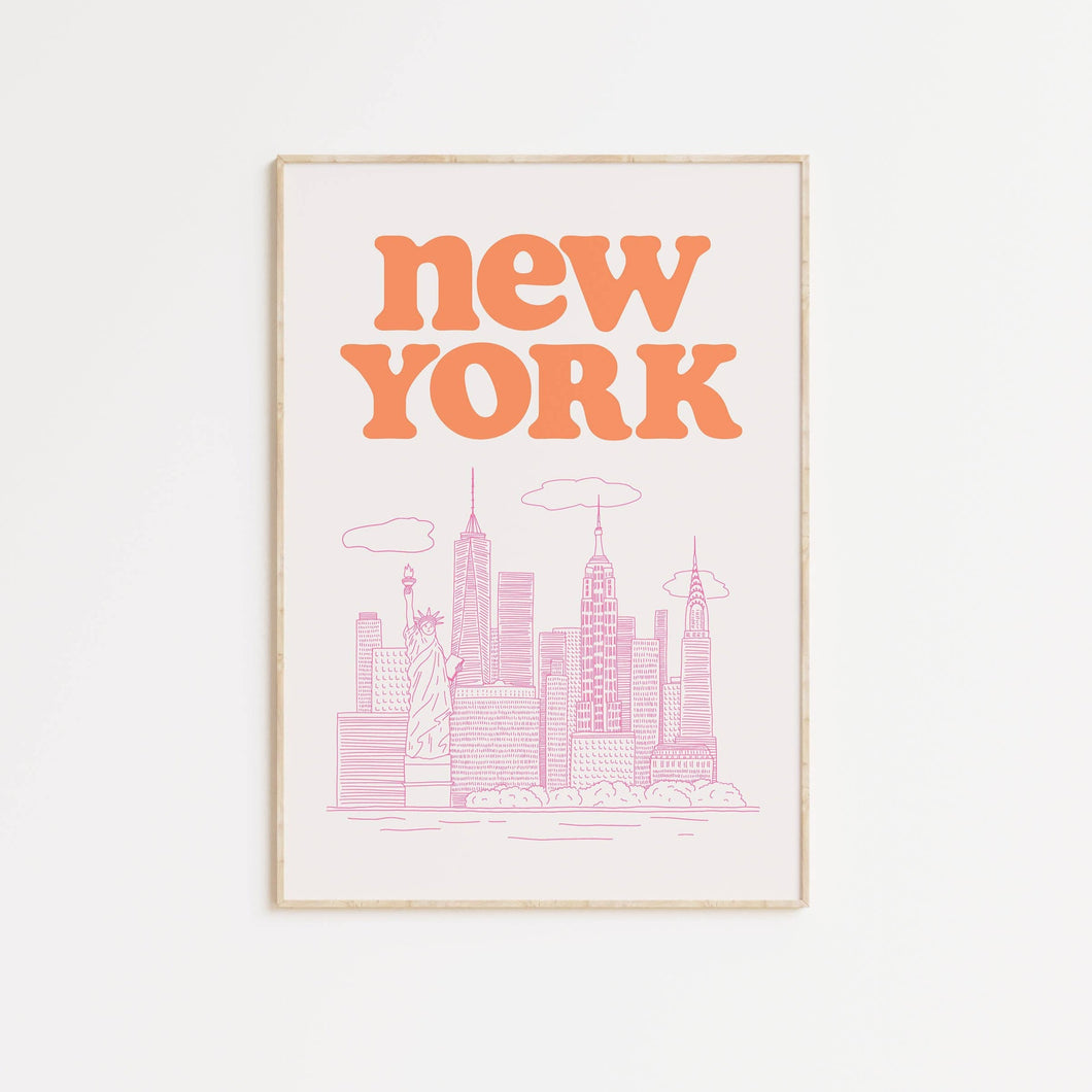 New York Print