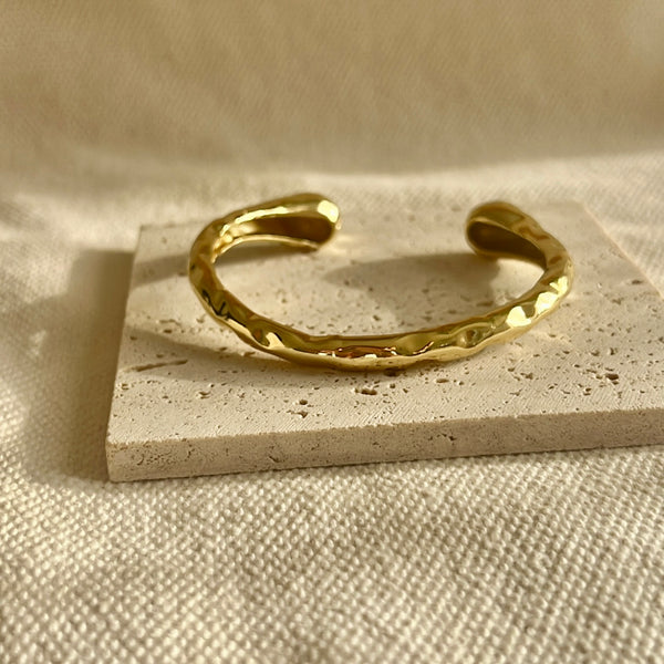 Hammered Bangle