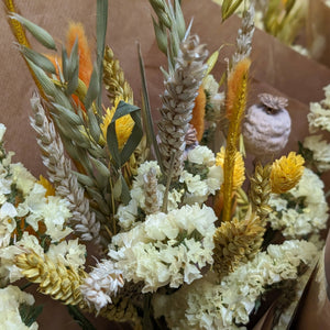 Yellow Dried Flower Arrangements