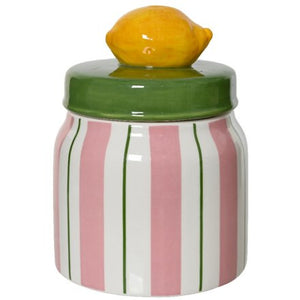 Ceramic Lemon Storage Jar 13.5 cm