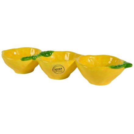 Lemon Serving Bowls 28cm