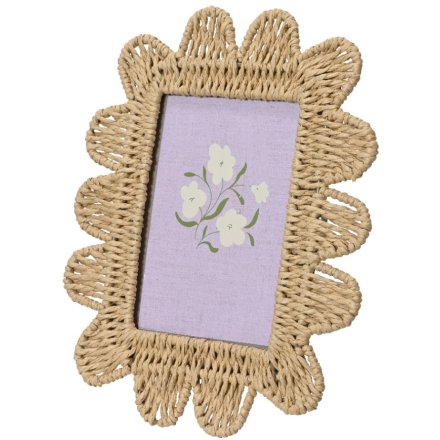 Rope Flower Frame - 23.7 cm