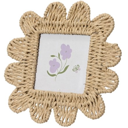 Rope Flower Frame - 21 cm