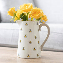 Load image into Gallery viewer, Bee Ceramic Spring Flower Jug
