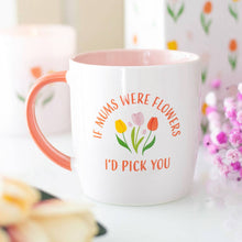 Load image into Gallery viewer, 'If Mums Were Flowers...' Mother's Day Tulip Mug
