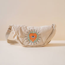 Load image into Gallery viewer, Nylon Sling Bag in Stone
