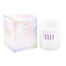 Load image into Gallery viewer, 1111 Angel Number Crystal Chip Candle
