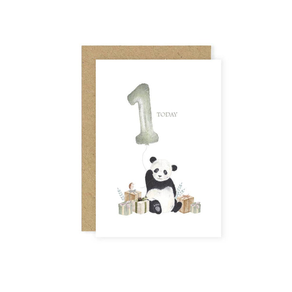Panda 1st Birthday Card | Special Age Birthday Cards