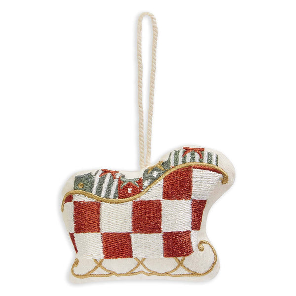 Christmas Tree Decoration Single - Sleigh