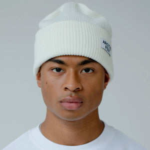 Recycled Bottle Beanie - Winter White