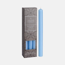 Load image into Gallery viewer, Sea Blue 10 inch Dinner Candles x 6
