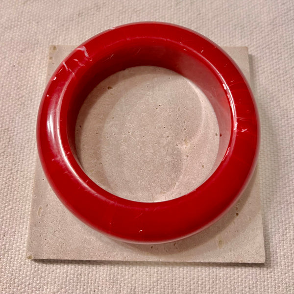 Acrylic Bangle - Red