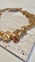 Load image into Gallery viewer, Hammered Statement Necklace
