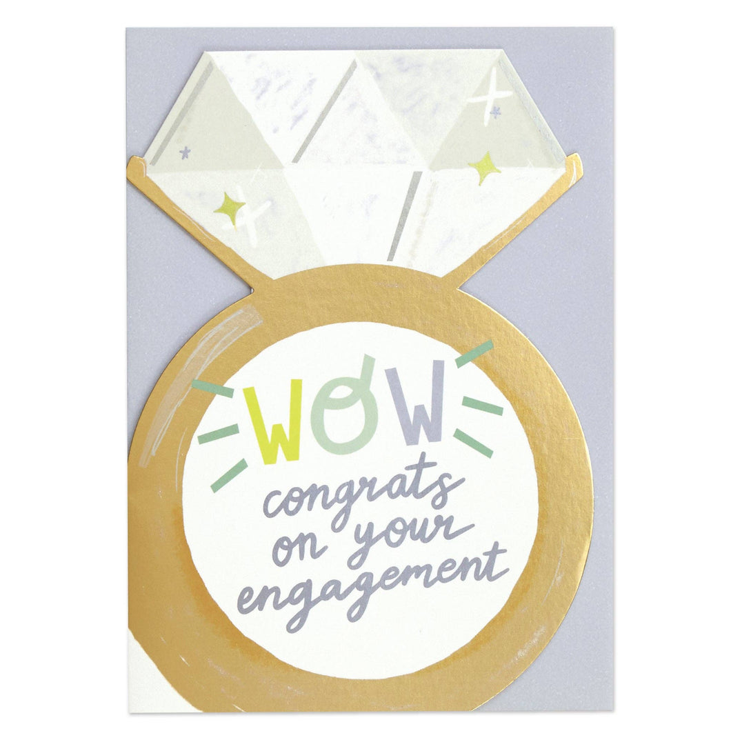 Wow - congrats on your engagement!