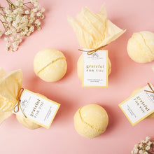 Load image into Gallery viewer, Lemon Scent Luxury Bath Bomb
