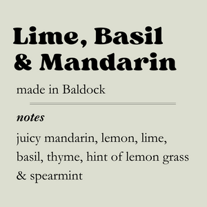 Lime, Basil & Mandarin Wax Melts