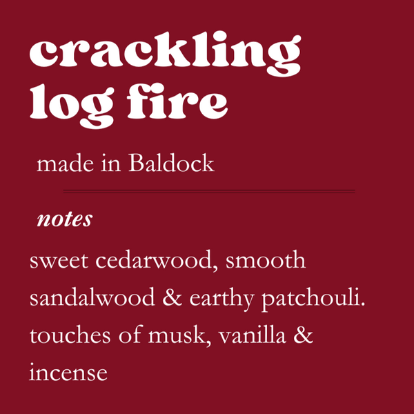 Crackling Log Fire Wax Melts