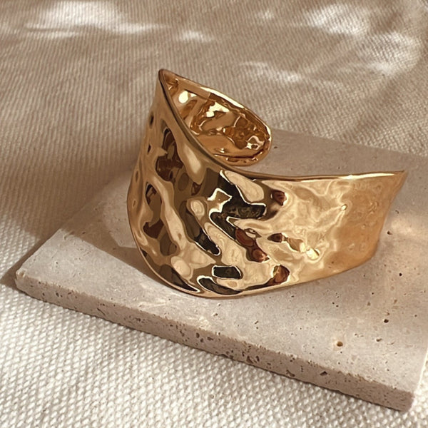 Hammered Cuff