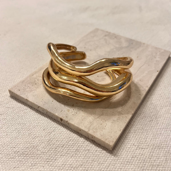 Irregular Bangle Set Of 3