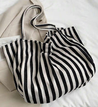 Load image into Gallery viewer, Stripe Tote Bag

