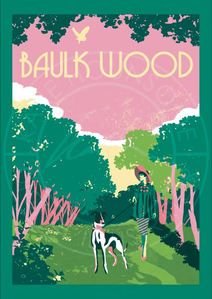 Baulk Wood Poster Print