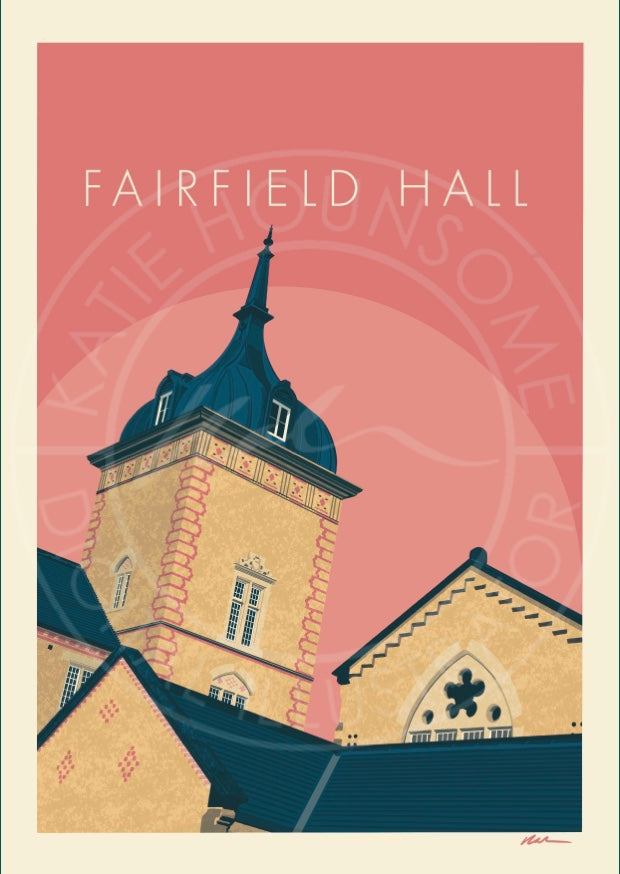 Fairfield Hall Poster Print