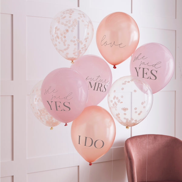 Mixed Pack Of Hen Party Slogan Balloons
