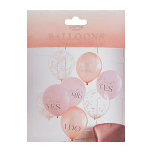 Mixed Pack Of Hen Party Slogan Balloons