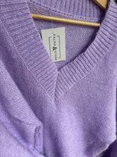 Load image into Gallery viewer, Lilac Oversized Jumper Dress
