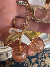 Load image into Gallery viewer, Cherry charm/keyring
