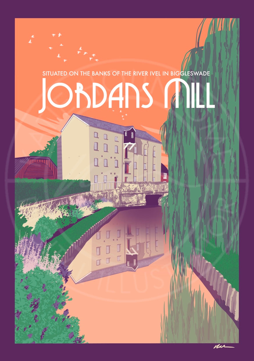 Jordan Mill Print