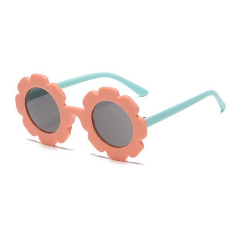 Flower Sunglasses - Pink/Blue