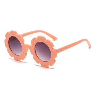 Flower Sunglasses - Peach