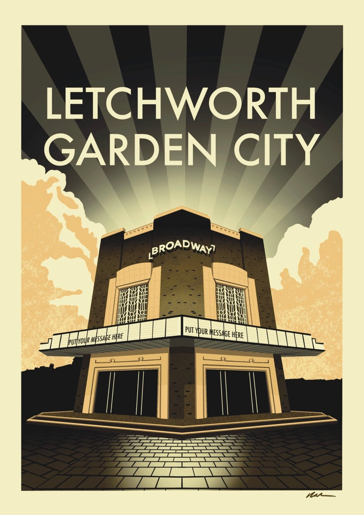 Letchworth Garden City Cinema Print