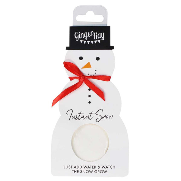 Snowman Shape Instant Snow