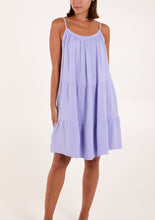 Load image into Gallery viewer, Lilac Cheesecloth Dress
