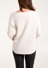 Load image into Gallery viewer, Boat Neck Soft Knit Jumper - Cream
