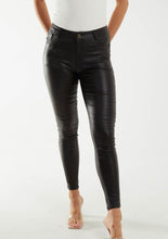 Load image into Gallery viewer, Faux Leather Skinny Jeans
