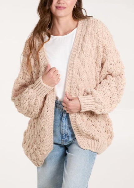 Oversize Chunky Knit Cardigan