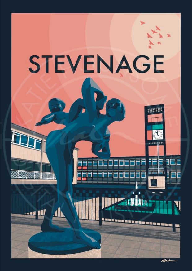 Stevenage Print