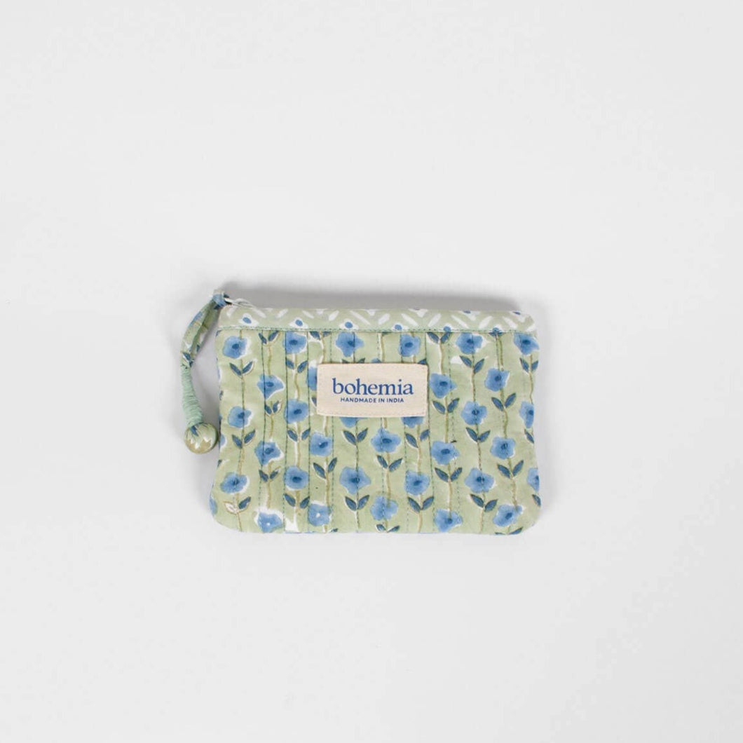 Garland Coin Purse, Sage