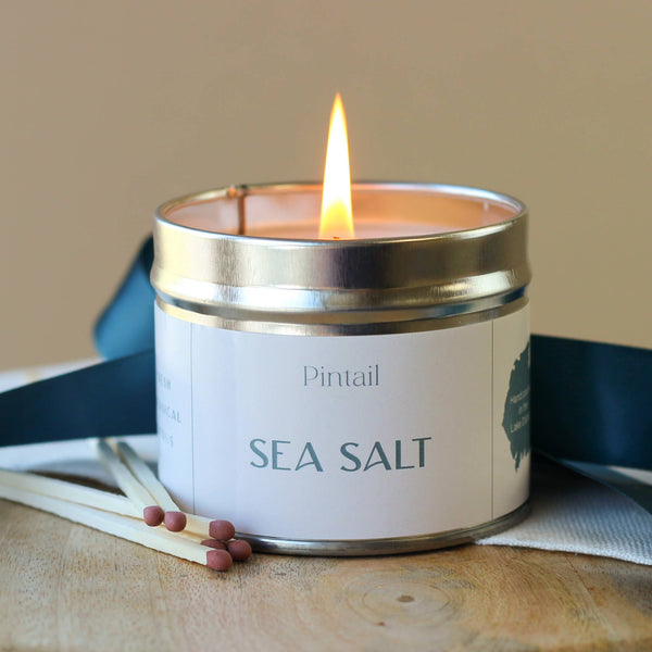 Sea Salt Classic Tin Candle