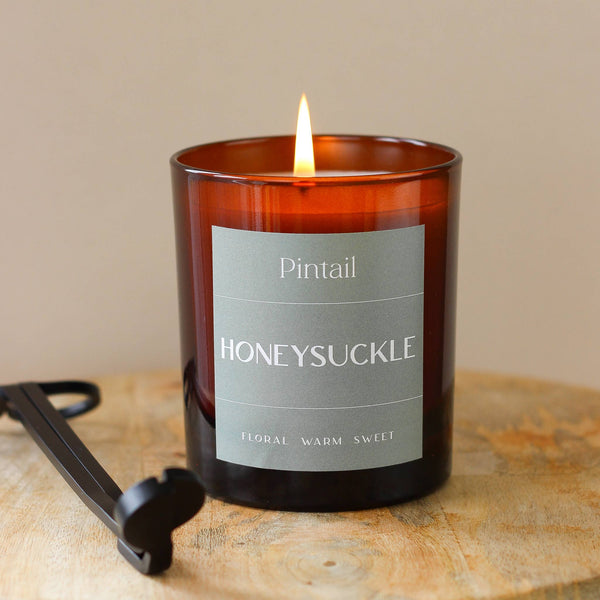 Honeysuckle Glass Candle