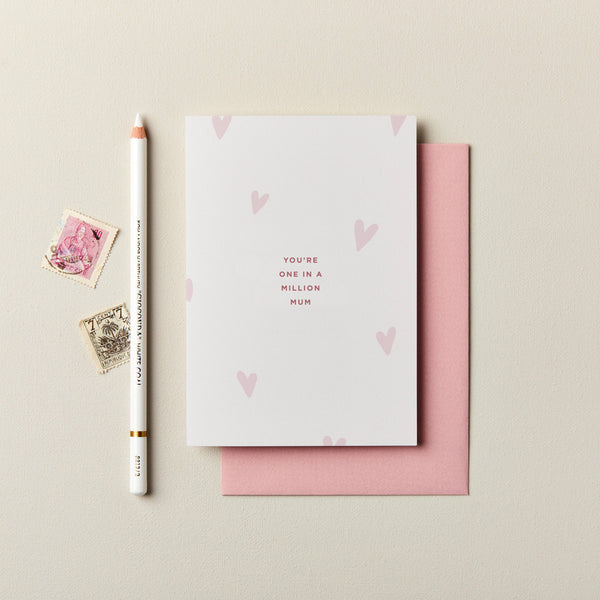 One in a Million Mum Birthday Card | Chic Mother's Day Card