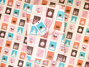 Snail Mail Christmas Wrapping Paper