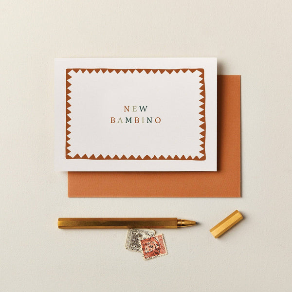 New Bambino Frame New Baby Card
