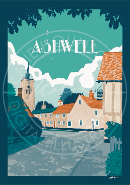Ashwell Print Poster