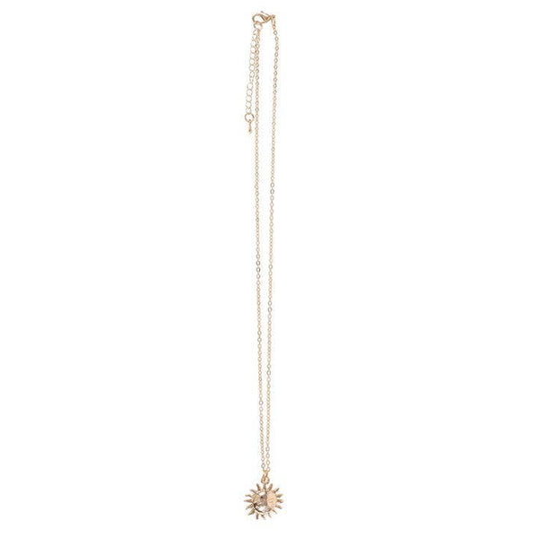 Sun Necklace on Birthday Card