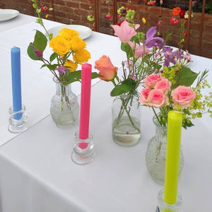 White 10 inch Dinner Candles x 6